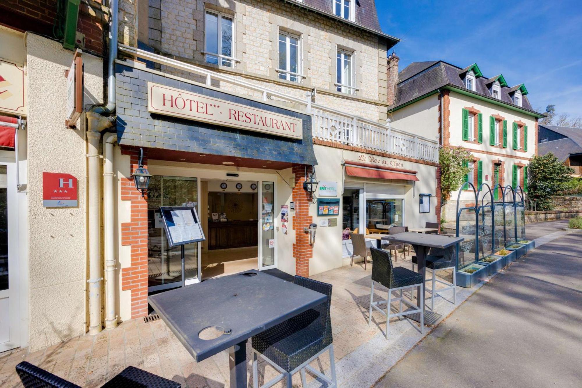 Brit Hotel & Spa Le Roc Au Chien Bagnoles de l'Orne Normandie Экстерьер фото